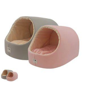 반려동물하우스 강아지 고양이 텐트하우스 방석 이동식 포근한 침대 실내용 동굴하우스