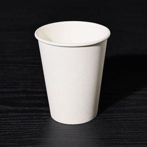 LG 종이컵 무지 270ml (8온스) 1000개 일회용 두꺼운 테이크아웃 커피 컵