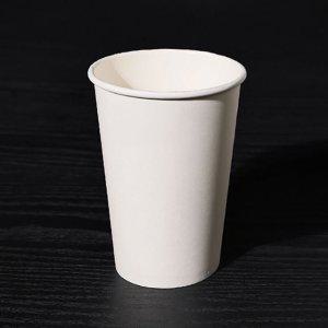 LG 종이컵 무지 390ml (13온스) 1000개 일회용 두꺼운 테이크아웃 커피 컵