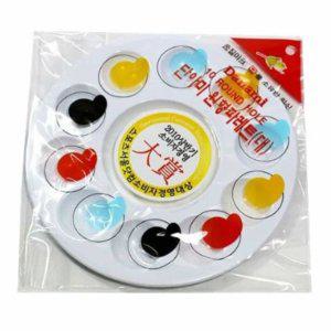 칸 아트 미술 물감 컬러 팔레트 동양화 화이트