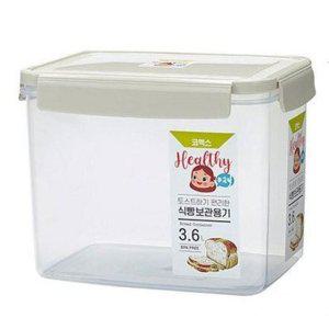 쿨샵 코멕스 식빵보관용기 다용도 음식보관 밀폐용기 3.6리터