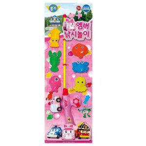 로보카 폴리 엠버 낚시놀이 역할놀이 장난감 완구