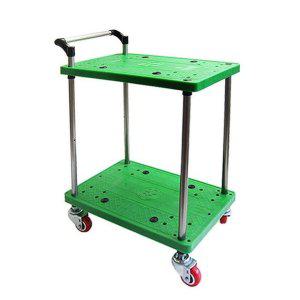 사각 2단 미니 운반구 대차 600 녹색 구르마 엘카트 제외