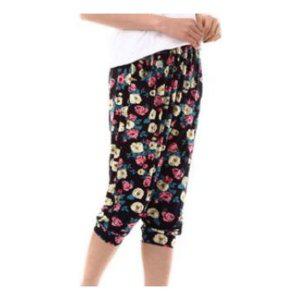 여성바지 여름바지 아이스 7부 배기 팬츠 바지 SY빅로즈