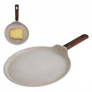 논스틱 알루미늄 플랫 크레이프 또띠아 팬 25cm