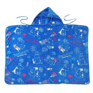 무민 망토 담요 학생 캐릭터무릎담요 블루
