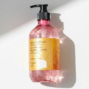 트로피컬 느낌의 기분 좋은 향 퍼퓸 바디워시 500ml