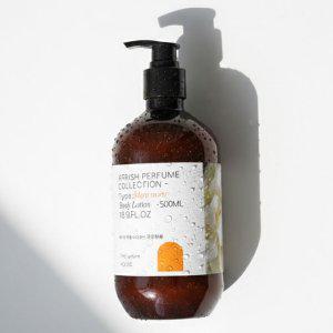 트로피컬 느낌의 기분 좋은 향 퍼퓸 바디로션 500ml