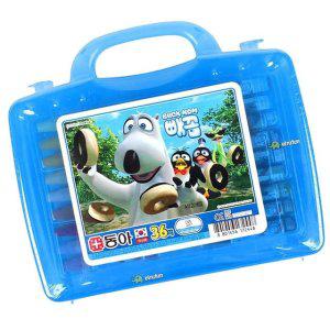 동아 크레파스 빼꼼 36색 1P 유치원 크레용 미술용품