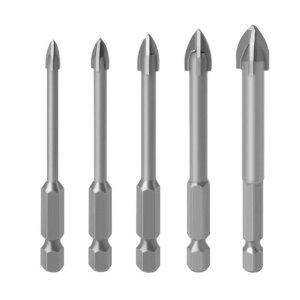 타일 공구 드릴 4mm 기리 날 십자형