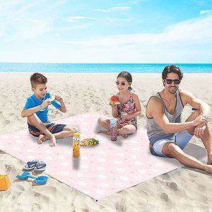 피크닉 매트 대형 140x120 캠핑 바닥 돗자리 방수 패드