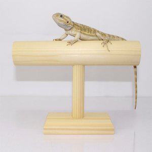 BenF Home 피딩대 1단 우드 파충류 스탠드 도마뱀 크레스티드 게코 크레 레오파드 거북이 휴식대 받침대