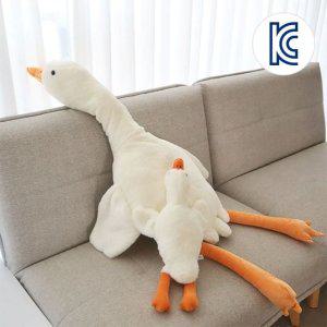 오리인형 거위 바디필로우 50cm 동물인형 애착인형 쿠션