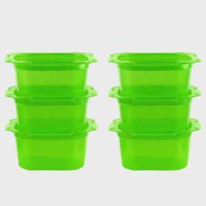 미라클 프레시존 냉동밥용기 밥보관 6p