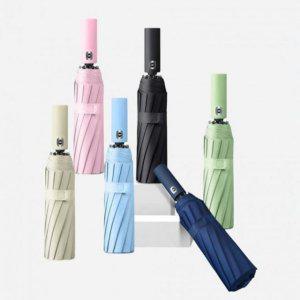 양산 우양산 자동 과일 자외선차단 우산 패턴 단색 양우산 암막 3단 일러스트