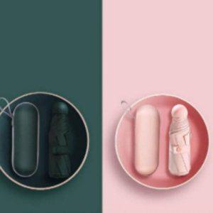 양산 우양산 비 미니 프리미엄 양우산 자외선차단 파라솔 5단초경량