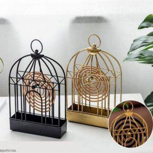 북유럽 엔틱 감성 캠핑 야외용 고급 모기향 케이스