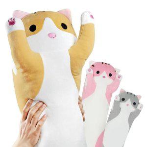 모찌 귀여운 고양이 바디필로우50cm 안고 자는 베개