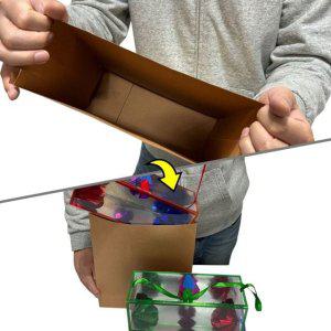 드림백 고급형(대) 비어있는 종이가방에서 꽃상자 3개가 나오는 신기한 마술 도구