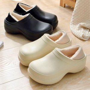 고급 편한신발 여자슬리퍼 데이트 단화 가을신상 뮬