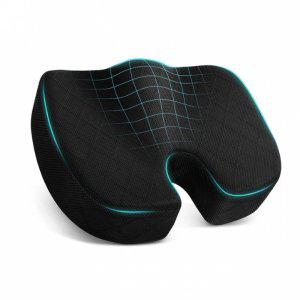 골반 척추 바른 자세 방석 꼬리뼈 기능성 메모리폼 쿠션