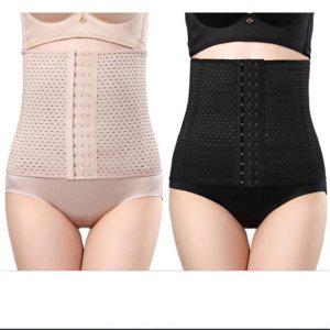 여성 여자 여름 뱃살 몸매 관리 바람구멍 코르셋 복대