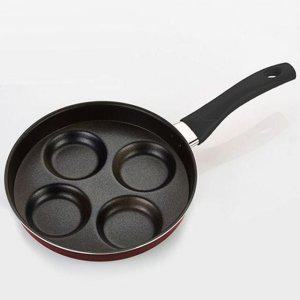 팬케이크 조리팬 계란 팬 4구 다용도 후라이팬 브런치 조리기구