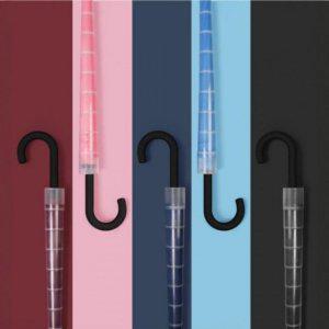 단우산 접이식 방수 자바라 장우산 커버캡 일체형 장마 우산 자동 태풍 빗물 커버 휴대용 대중교통