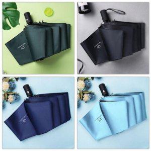 단우산 접이식 동우산 제공 커버 양우산 튼튼한 방수 자동 3단 우산 차단 3단자