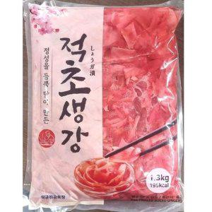 업소용 식당 횟집 식자재 재료 이연 적초생강 1.3kg