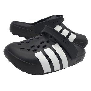아디다스 아딜렛 클로그 슬리퍼 블랙 1P 쿠션 실내화