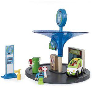 미카포트 교통놀이 주유소 확장팩 (MF95928) 자동차장난감 완구 교통수단