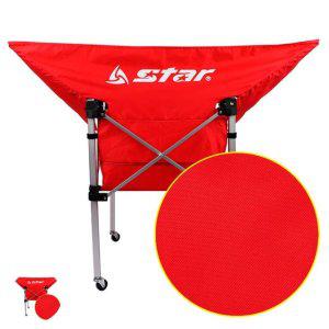 농구액세서리 연습콘 손목보호대 농구볼망 캐리어 멀티 Y형 볼카트 레드 천 프레임 미포함