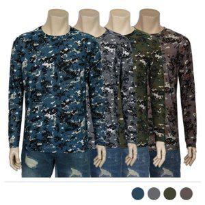 아버지 긴팔티 카라티셔츠 여름 면티셔츠 카라티 면