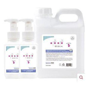 이공베이비파우더향4L+500mlx2대용량리필거품형물비누