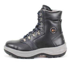 르까프 편안한 발목보호 통기성 방수작업화 네이비 남녀공용 4인치 건설현장화 단화