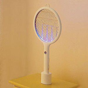 초강력 자동 UV충전 스탠드 모기포충기 전기모기채