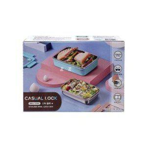 런치 밀폐용기 도시락 포장 900ml 소풍 찬합 음식 보관용기