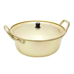 노란 양수 냄비 20cm 다용도 조리냄비 찌개 라면 요리팬