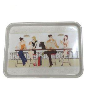 서빙용 멜라민 과일 트레이 카페 쟁반 31cm 다용도 서빙용품