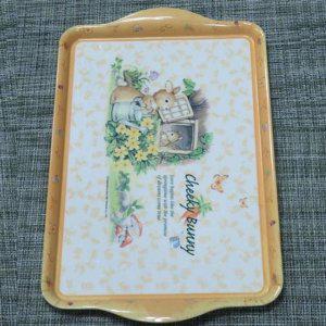 과일 서빙 쟁반 카페용 멜라민 트레이 475cm 다용도 쓰레기 1p