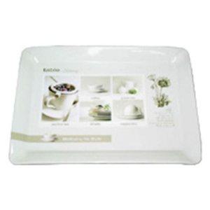 과일 서빙용 멜라민 트레이 카페 디저트 서빙 쟁반 가정용 식기