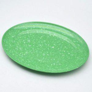 추억의 떡볶이 접시 멜라민 그릇 31cm 분식집 디저트 플레이팅