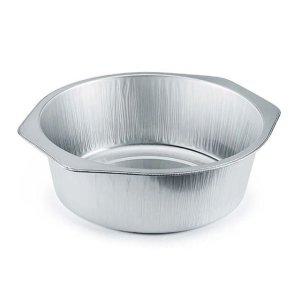 알루미늄 직화용기 원형 25개 세트 1430ml 조리용기 캠핑용 조리기구 x