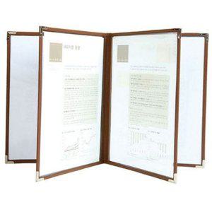 보드 접이식 a3 사무용 4p 상황판 휴대용 파일 브리핑