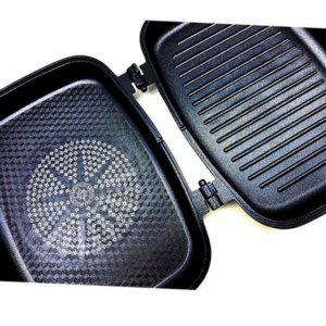 양면 후라이팬 프라이팬 인덕션 그릴 주방 사각 다용도