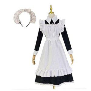 하녀복 파티 코스튬 여성 코스프레 할로윈 메이드복