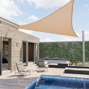 매쉬 삼각 베란다 그늘막 테라스 루프탑 정원 차광막 쉐이드