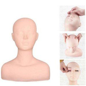 마사지 얼굴 마네킹 미용 실습용 피부 관리 메이크업 연습용