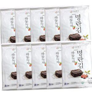 맛김 녹차 전장 김 대용량 명란 반찬 조미